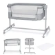 Polohovatelná dětská postýlka Nestee Up2 Full Light Grey Kinderkraft KLNEE002LGRF000