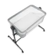 Polohovatelná dětská postýlka Nestee Up2 Light Grey Kinderkraft KLNEE002LGR0000