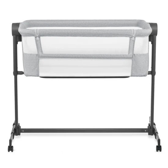 Polohovatelná dětská postýlka Nestee Up2 Light Grey Kinderkraft KLNEE002LGR0000