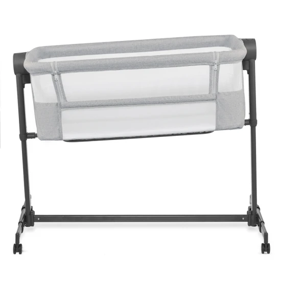 Polohovatelná dětská postýlka Nestee Up2 Light Grey Kinderkraft KLNEE002LGR0000