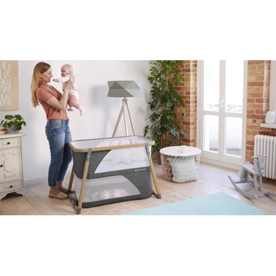 Multifunkční postýlka 4v1 Sofi Gray Kinderkraft KKLSOFIGRY0000