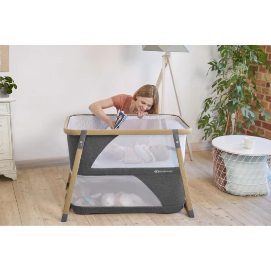 Multifunkční postýlka 4v1 Sofi Gray Kinderkraft KKLSOFIGRY0000