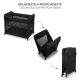 SELECT Cestovní postýlka Moon Dream Black Kinderkraft KLMODR00BLK3000