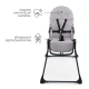 Jídelní židlička Binci Grey Kinderkraft KHBINC00GRY0000