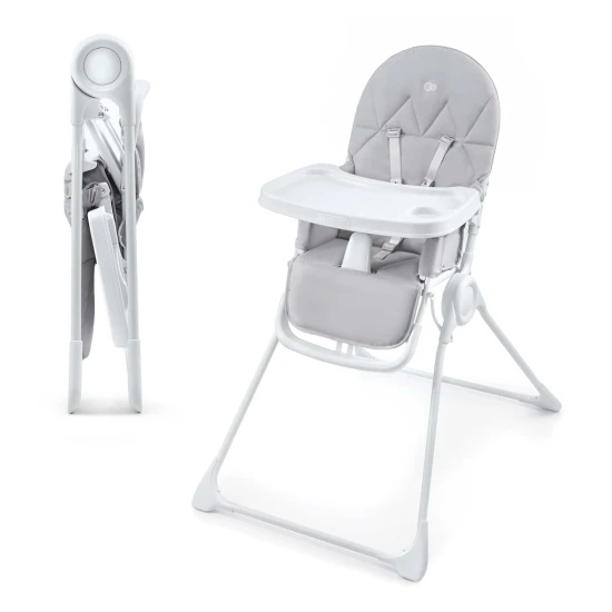 Jídelní židlička Binci Light Grey Kinderkraft KHBINC00LGR0000