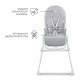 Jídelní židlička Binci Light Grey Kinderkraft KHBINC00LGR0000