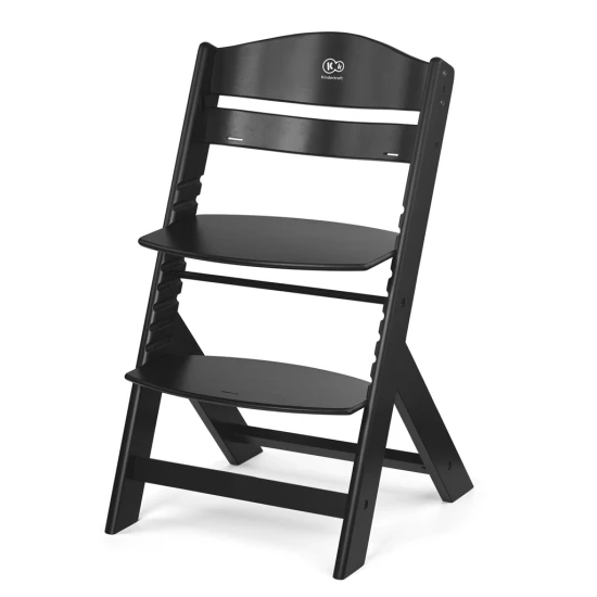 Jídelní židlička Enock Black Kinderkraft KHENOC00BLK0000