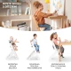 Jídelní židlička Enock White wooden, Premium Kinderkraft KKKENOCWHT0000