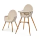 Jídelní židlička FINI2 Beige Kinderkraft KHFINI02BEG0000