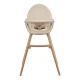 Jídelní židlička FINI2 Beige Kinderkraft KHFINI02BEG0000