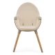 Jídelní židlička FINI2 Beige Kinderkraft KHFINI02BEG0000