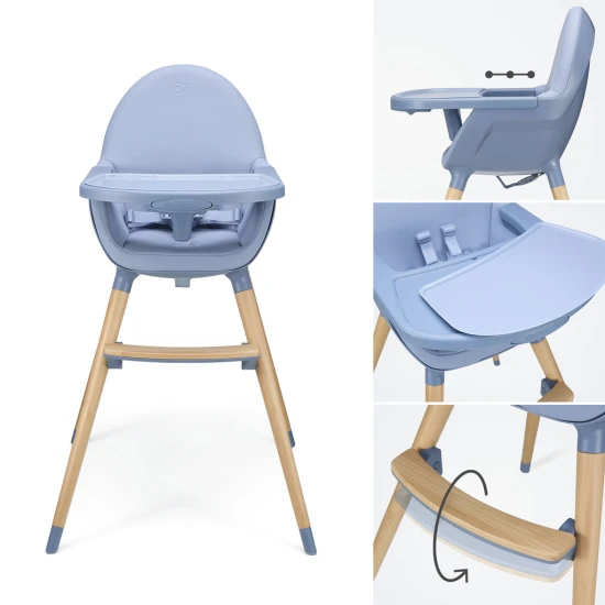 Jídelní židlička FINI2 Nordic Breeze Kinderkraft KHFINI02NOR0000