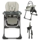 Jídelní židlička Tummie grey Kinderkraft KHTUMM00GRY0000