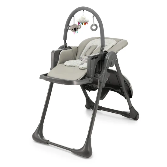 Jídelní židlička Tummie grey Kinderkraft KHTUMM00GRY0000