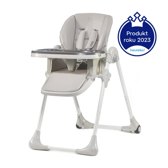 Jídelní židlička Yummy Grey Kinderkraft KKKYUMMGRY0000