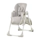 Jídelní židlička Yummy Grey Kinderkraft KKKYUMMGRY0000