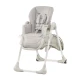 Jídelní židlička Yummy Grey Kinderkraft KKKYUMMGRY0000