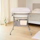 Přebalovací stolek s vaničkou Bubbly Grey Kinderkraft KABUBB00GRY0000