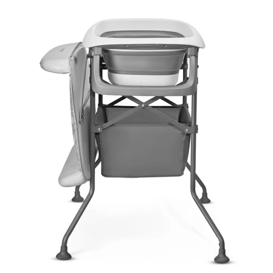 Přebalovací stolek s vaničkou Bubbly Grey Kinderkraft KABUBB00GRY0000