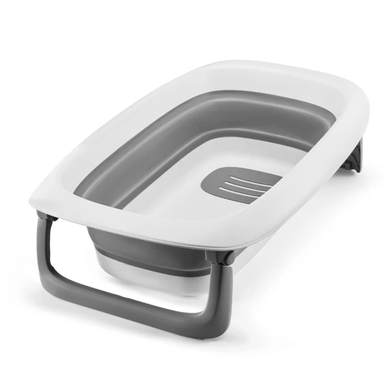 Přebalovací stolek s vaničkou Bubbly Grey Kinderkraft KABUBB00GRY0000