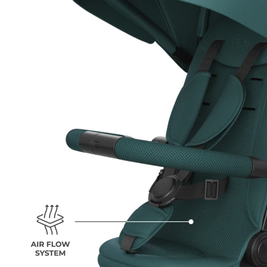 Tříkolka Aston 2 Plus Green, 9m+ Kinderkraft KRASTO02GREPL00