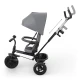 Tříkolka Aston 2 Plus Grey, 9m+ Kinderkraft KRASTO02GRYPL00