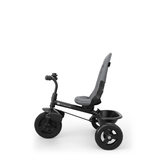 Tříkolka Aston 2 Plus Grey, 9m+ Kinderkraft KRASTO02GRYPL00