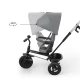Tříkolka Aston 2 Plus Grey, 9m+ Kinderkraft KRASTO02GRYPL00