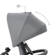 Tříkolka Aston 2 Plus Grey, 9m+ Kinderkraft KRASTO02GRYPL00