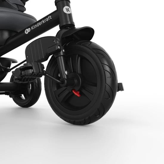 Tříkolka Aston 2 Plus Grey, 9m+ Kinderkraft KRASTO02GRYPL00