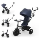 Tříkolka Aston 2 Plus Navy, 9m+ Kinderkraft KRASTO02NAVPL00