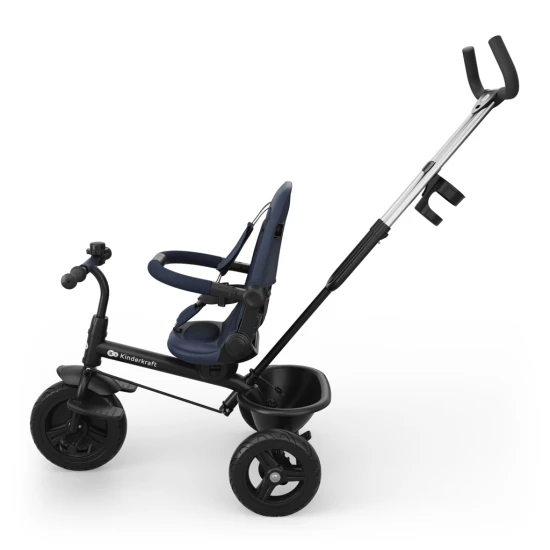 Tříkolka Aston 2 Plus Navy, 9m+ Kinderkraft KRASTO02NAVPL00