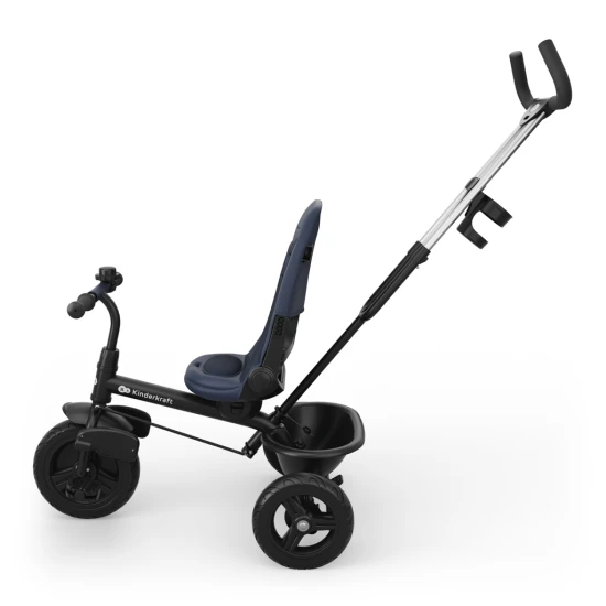 Tříkolka Aston 2 Plus Navy, 9m+ Kinderkraft KRASTO02NAVPL00