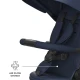 Tříkolka Aston 2 Plus Navy, 9m+ Kinderkraft KRASTO02NAVPL00