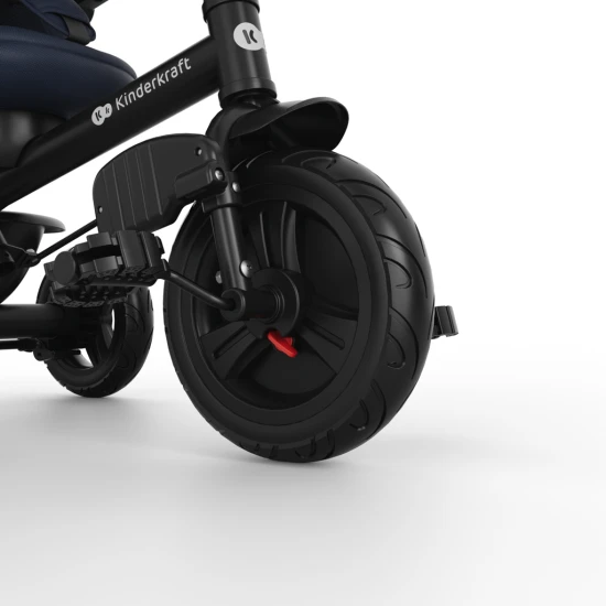 Tříkolka Aston 2 Plus Navy, 9m+ Kinderkraft KRASTO02NAVPL00