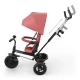 Tříkolka Aston 2 Plus Pink, 9m+ Kinderkraft KRASTO02PNKPL00