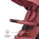 Tříkolka Aston 2 Plus Pink, 9m+ Kinderkraft KRASTO02PNKPL00