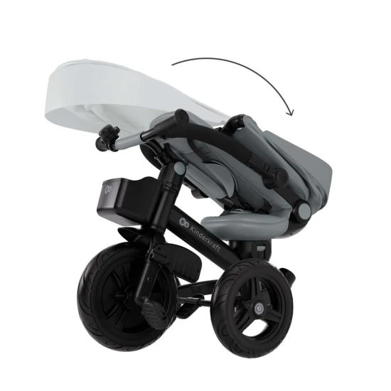 Tříkolka Aveo 2 Plus Grey Kinderkraft KRAVEO02GRY0000