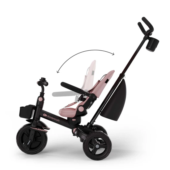 Tříkolka Aveo 2 Plus Pink Kinderkraft KRAVEO02PNK0000