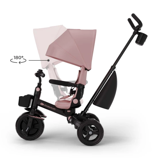 Tříkolka Aveo 2 Plus Pink Kinderkraft KRAVEO02PNK0000