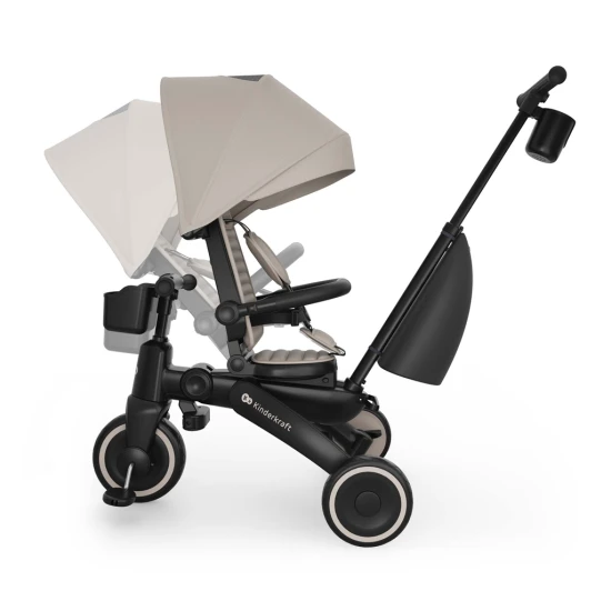 Tříkolka Jazz 3 Beige, 9m+ Kinderkraft KRJAZZ03BEG0000