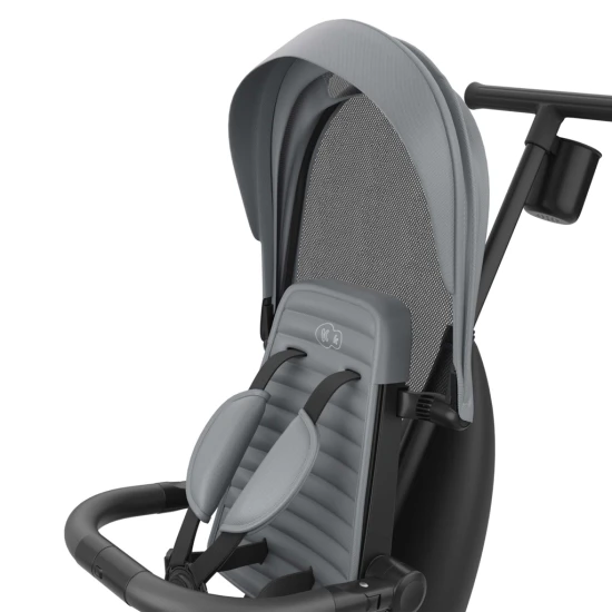 Tříkolka Jazz 3 Grey, 9m+ Kinderkraft KRJAZZ03GRY0000