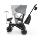 Tříkolka Jazz 3 Grey, 9m+ Kinderkraft KRJAZZ03GRY0000