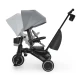 Tříkolka Jazz 3 Grey, 9m+ Kinderkraft KRJAZZ03GRY0000