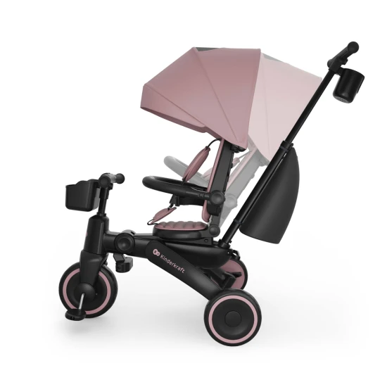 Tříkolka Jazz 3 Pink, 9m+ Kinderkraft KRJAZZ03PNK0000