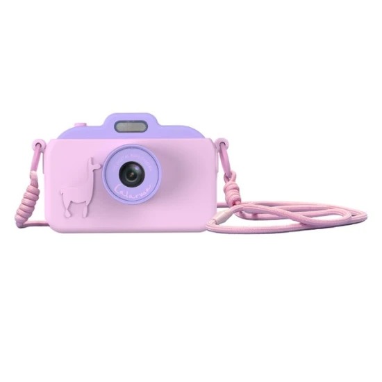 Hravý dětský fotoaparát Rose/Purple - zábava, kreativita a nezapomenutelné momenty.