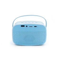 Bluetooth Karaoke párty set + 2 mikrofony Blue