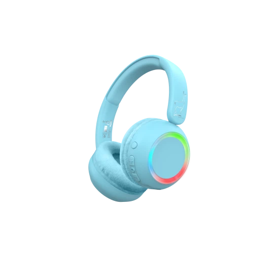 Lalarma Bezdrátová Sluchátka s RGB osvětlením – pohodlí, styl a bezpečný zvuk pro děti a teenagery