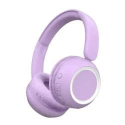 Bezdrátová sluchátka s podsvícením Purple Bezdrátová sluchátka s podsvícením Purple