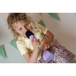 Bluetooth Karaoke set mikrofon a reproduktor Fialový Bluetooth Karaoke set mikrofon a reproduktor Fialový